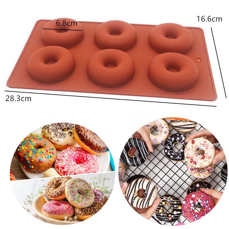 ✿✿✿Khuôn Silicon Donut Làm Bánh Ngọt,Bánh Mì️FREESHIP️Khay Nướng Bánh Chống Dính Đa Năng✿✿✿