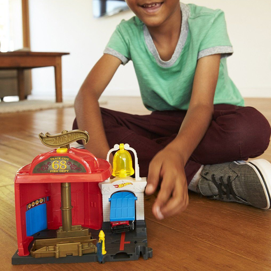 Xe mô hình Sở Cứu Hỏa Hot Wheels City