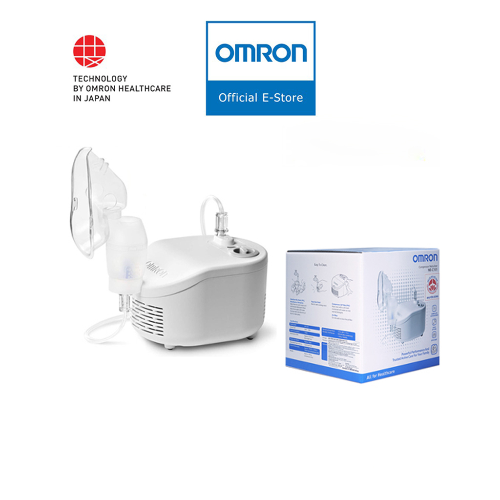 Máy Xông Mũi Họng Xông Khí Dung OMRON NE- C101 | Thương Hiệu Nhật Bản