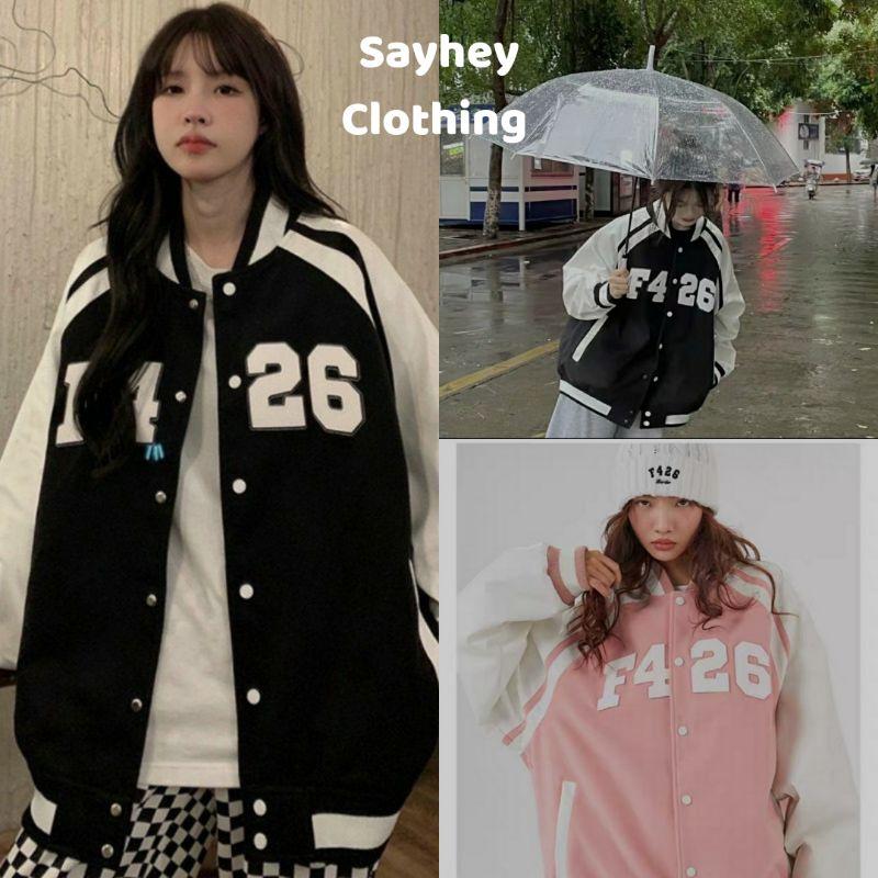 Áo khoác Bonber F426 Ulzzang Form Rộng Unisex Phong Cách Hàn Quốc