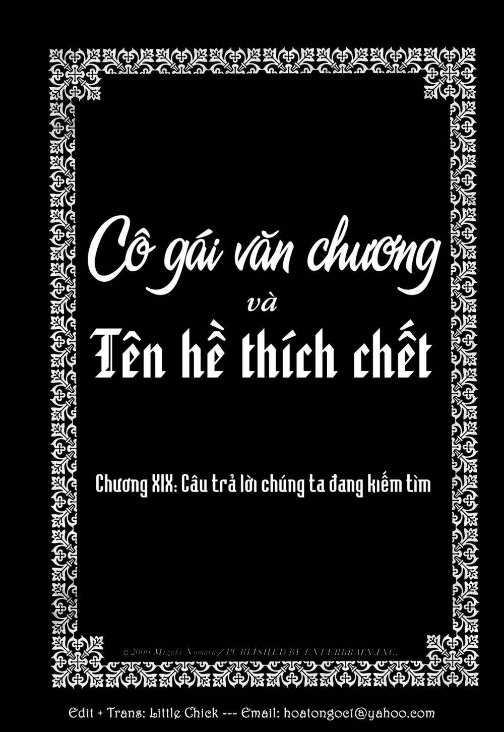 cô gái văn chương và tên hề thích chết chapter 19 2