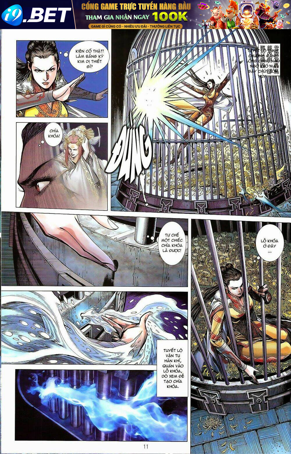 thiết tướng tung hoành (cựu tác) chapter 129 11