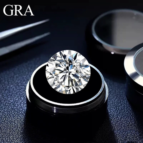 Kim Cương Nhân Tạo Moissanite Nước D, Độ sạch: FL - Thử bút lên vạch đỏ