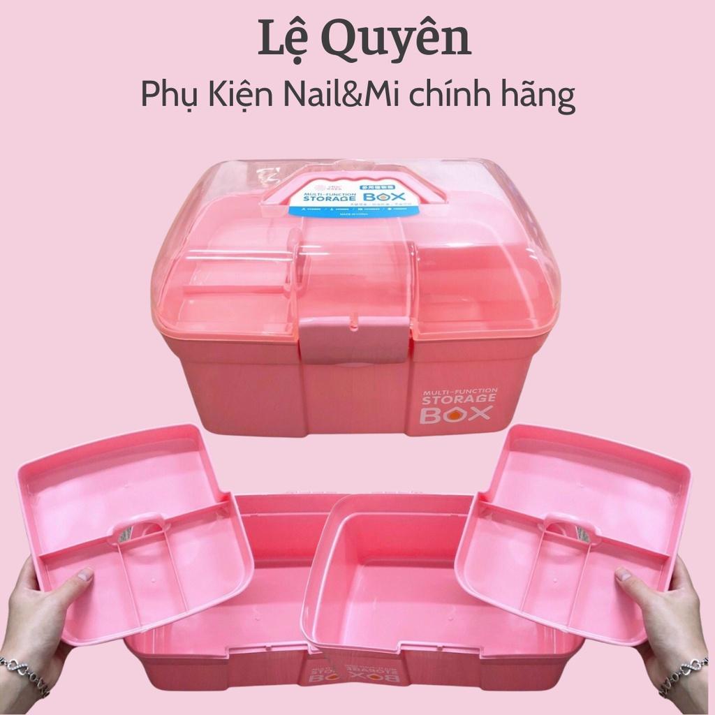 Cốp Nhựa 2 Tầng Đựng Đồ Mi-Nail