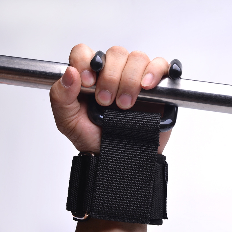 Quấn cổ tay có móc hỗ trợ nâng tạ , kéo xà , tập xô Lamsportgng