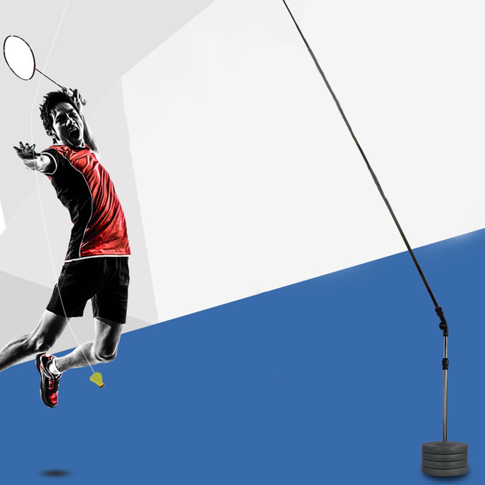 Badminton Trainer Device Portable Telescopic Professional Rebounds for Kids