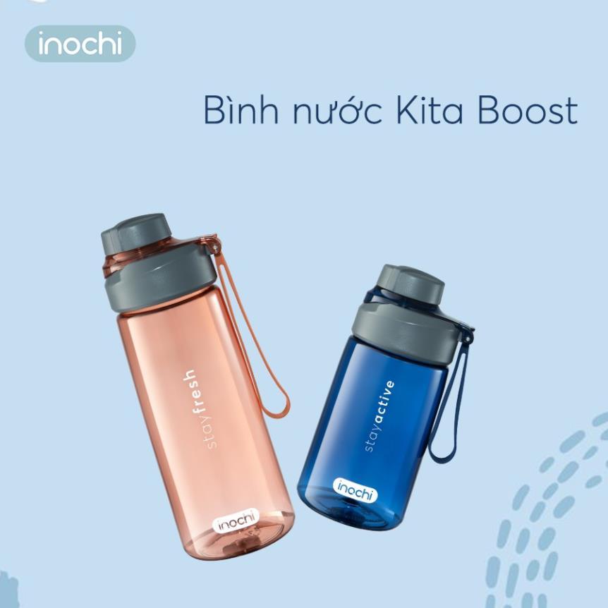 Bình nước Inochi chịu nhiệt Kita Boost 460ml 670ml Bình nước Nhật Gia dụng nhật