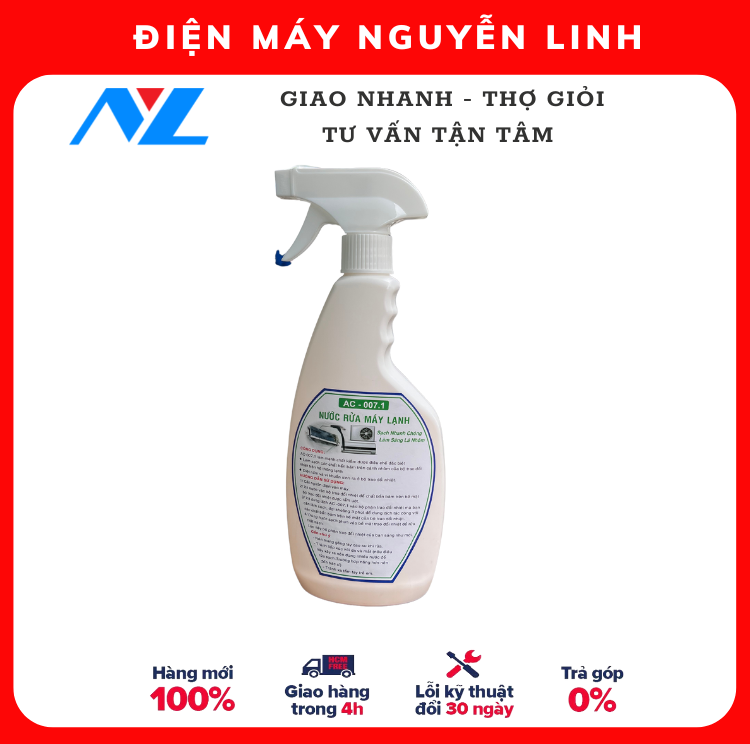 [ BAO XÀI ] Nước rửa dàn lạnh Máy Lạnh AC-007.1