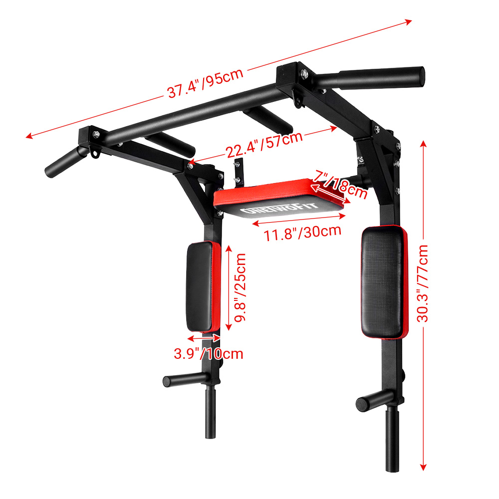 OneTwoFit Xà Đơn Đa Năng Treo Tường Wall Pull Up Bar OT126