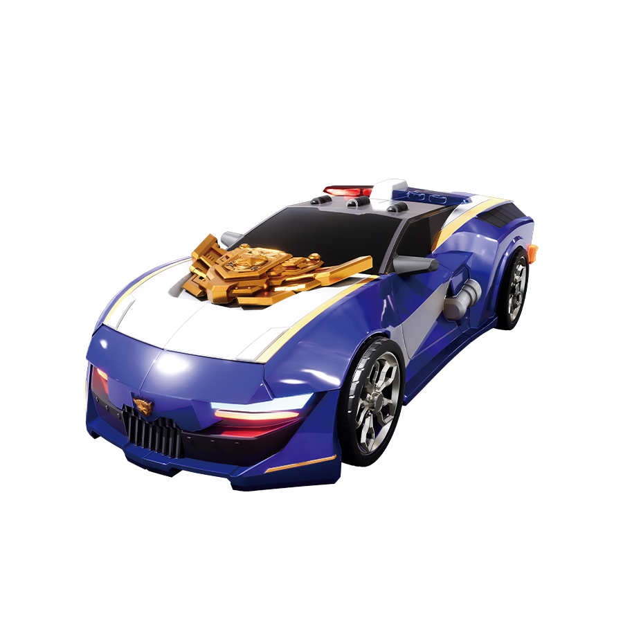 Đồ Chơi Siêu Xe Biến Hình Robot Cảnh Sát Oai Vệ Storm Chaser Miniforce 505010