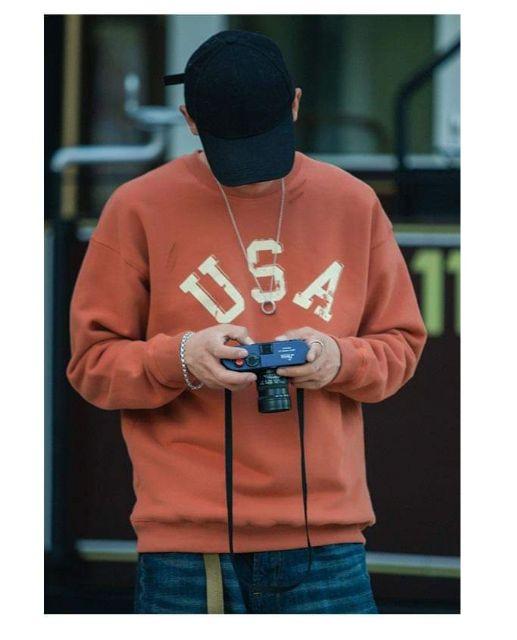 ÁO SWEATER CỔ CHUI DÀI TAY IN USA