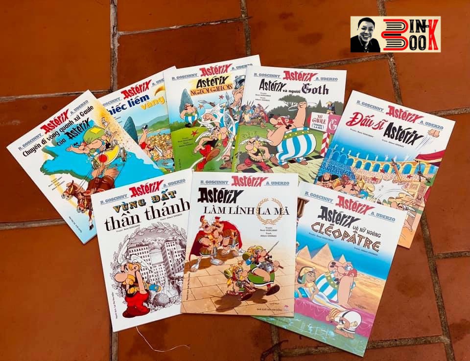 NHỮNG CUỘC PHIÊU LƯU CỦA ASTERIX - NXB KIM ĐỒNG - KHỔ LỚN IN MÀU