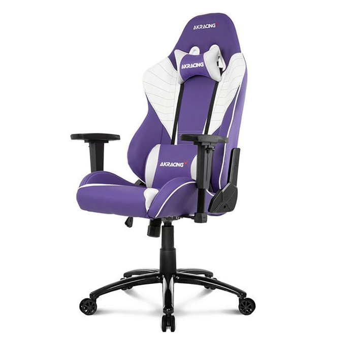 Ghế Chơi Game AKRacing Premium Plus Gaming Series K702HY Purple - Hàng Chính Hãng - Màu Tím