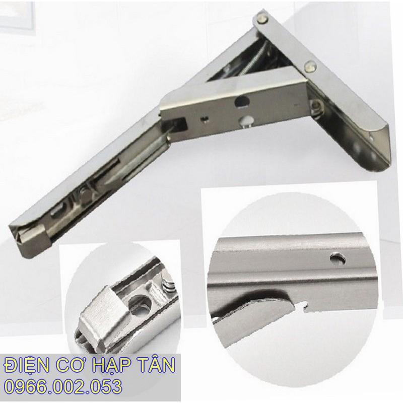 Bản lề gấp thông minh INOX 20 , 25, 30, 35cm -bộ 2 chiếc tải trọng 60kg