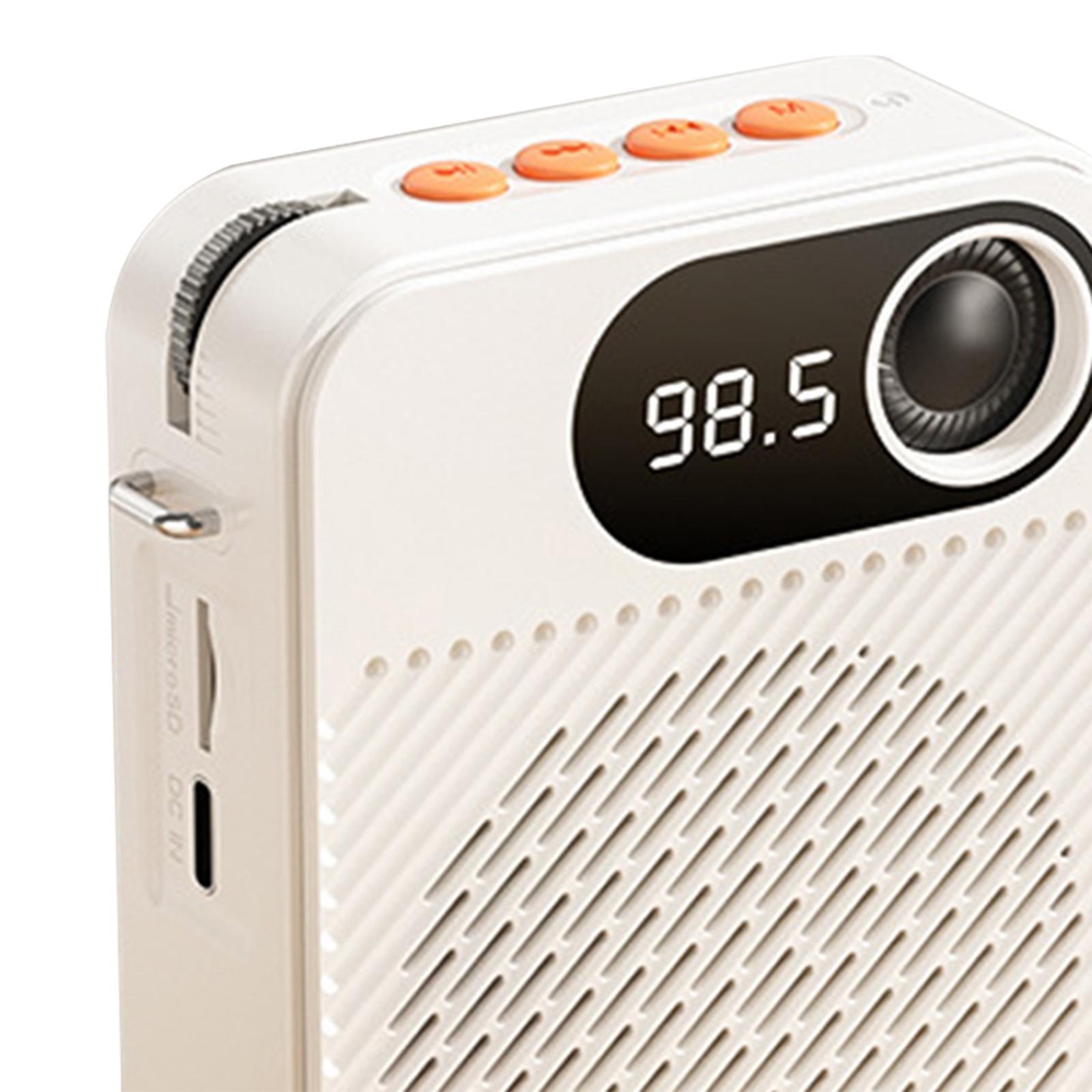 Voice Amplifier Personal Voice Amplifier Portable Speaker Mic Portable Voice Amplifier for Teachers Training Presentation Tour Guide