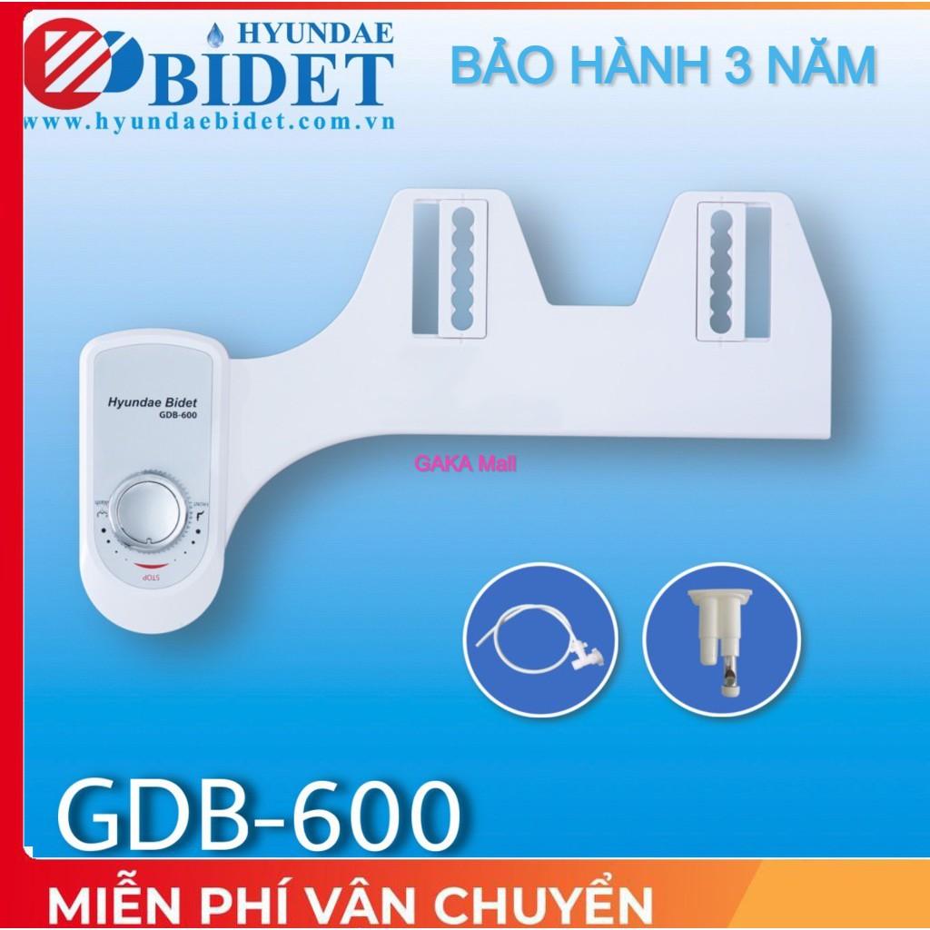 Vòi rửa vệ sinh thông minh HYUNDAE BIDET GDB 602, 2 Vòi Rửa, Chính Hãng, Linh Kiện Nhập Khẩu 100% Hàn Quốc