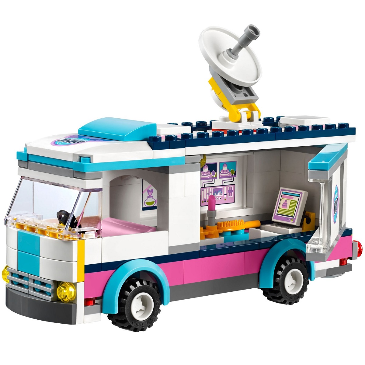 Bộ lắp ráp LEGO Friends 41056 Xe Thông Tin Thành Phố Heartlake (278 Chi Tiết)