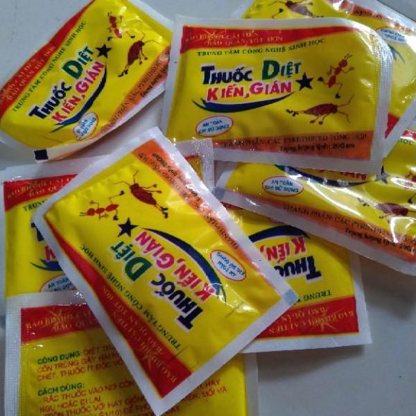 Thuốc diệt kiến gián-dạng bột rễ dàng sử dụng cho gia đình và cây trồng, lan