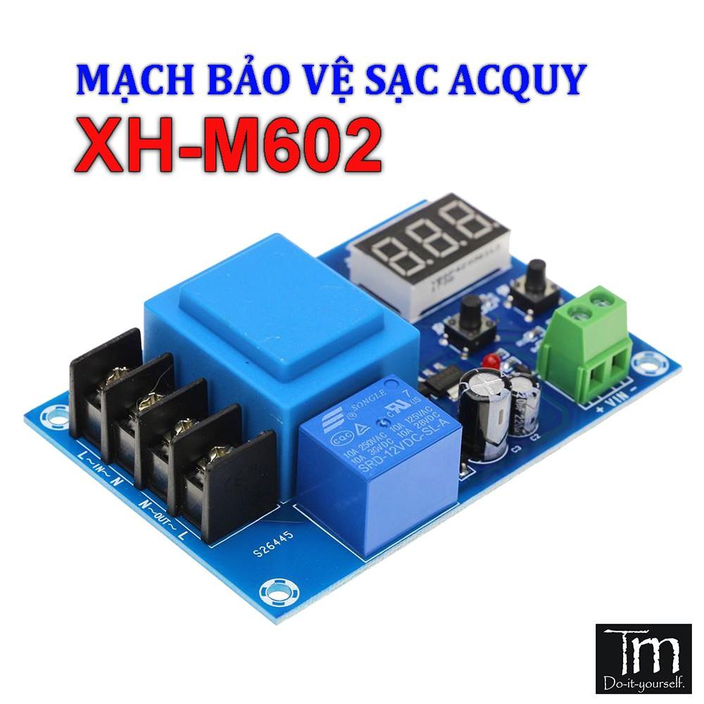 Mạch Điều Khiển Sạc Tự Ngắt Ắc Quy 12-60V (XH-M602)