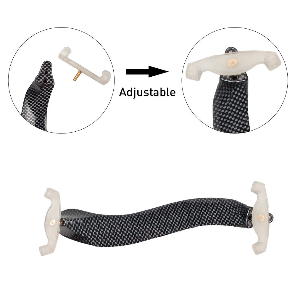 Full Size 4/4 & 3/4 Violin Shoulder Pad Rest Violins Instrumental DIY Parts