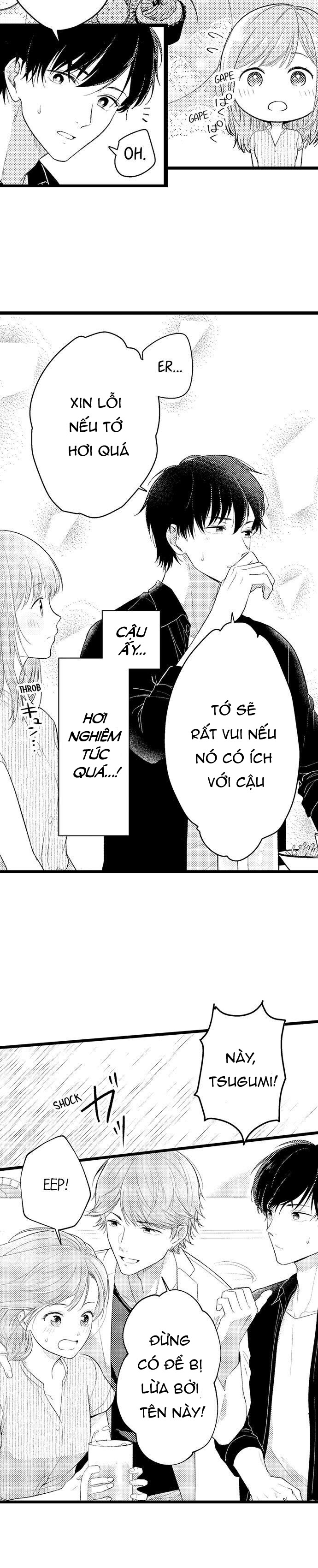 chỉ 3 giây sau, anh ấy như biến thành quái thú chapter 1.3 3