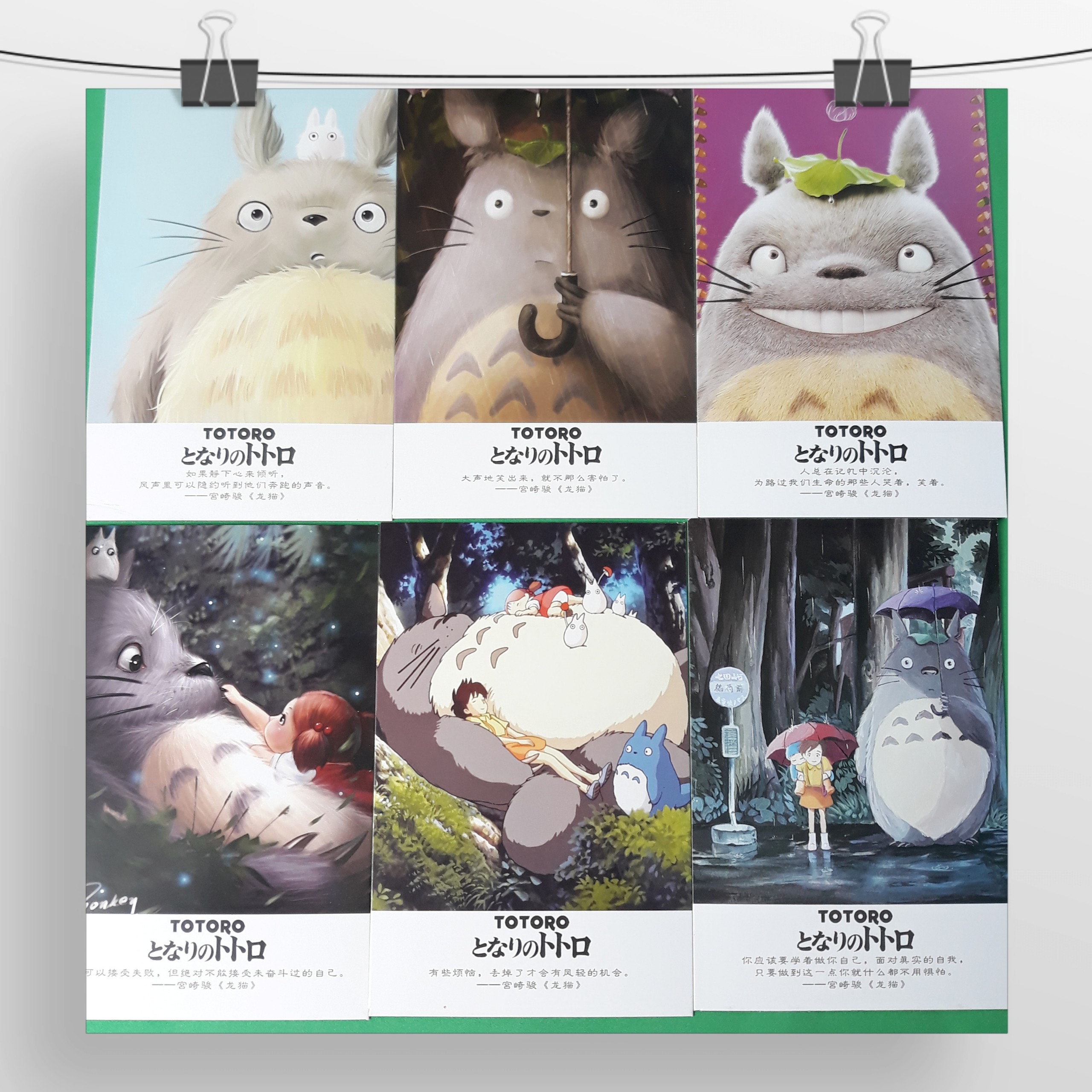 Hộp 36 Post Card Hình Totoro (9.3 x 14.3cm)