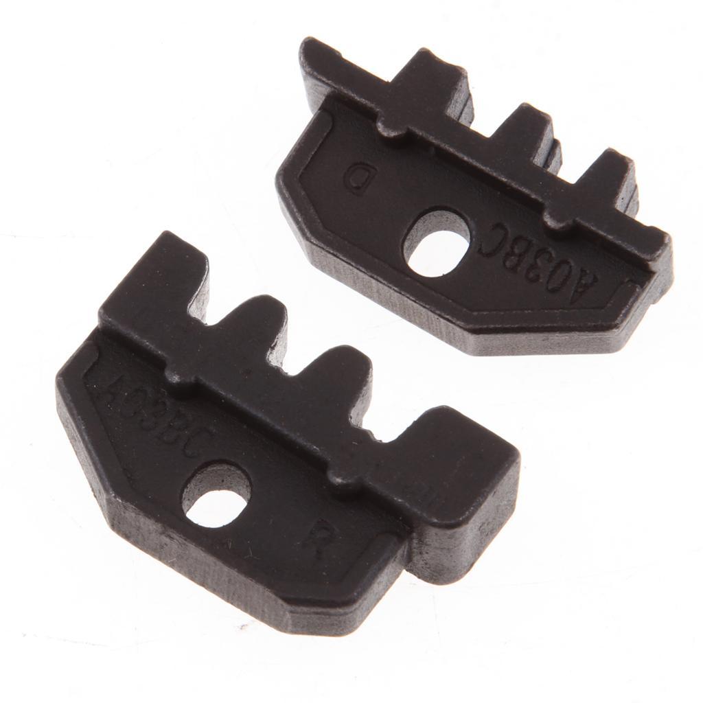 4Pcs Interchangeable Die Set for Non-insulated/Insulated Terminal Connectors