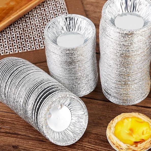 Chén Bạc Đựng Bánh Tart - Nướng Hàu - Nước Chấm