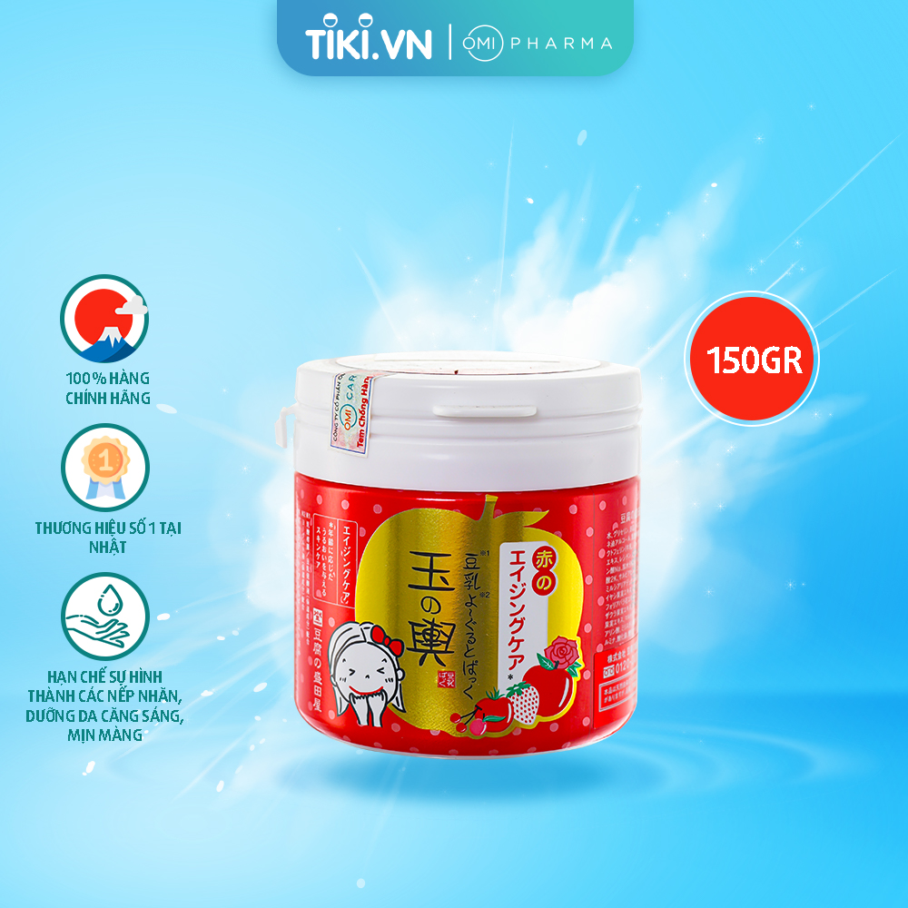 Mặt Nạ Đậu Nành Sữa Chua Chống Lão Hóa Và Làm Sáng Da Nhật Bản Tofu Moritaya (150gr)