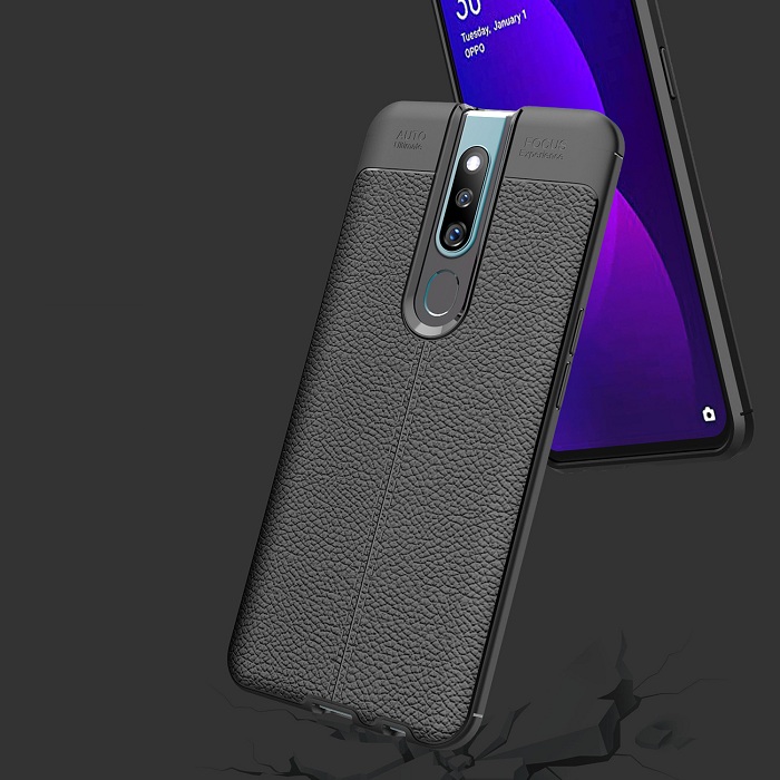 Ốp lưng cho điện thoại OPPO F11 Pro silicon giả da, chống sốc