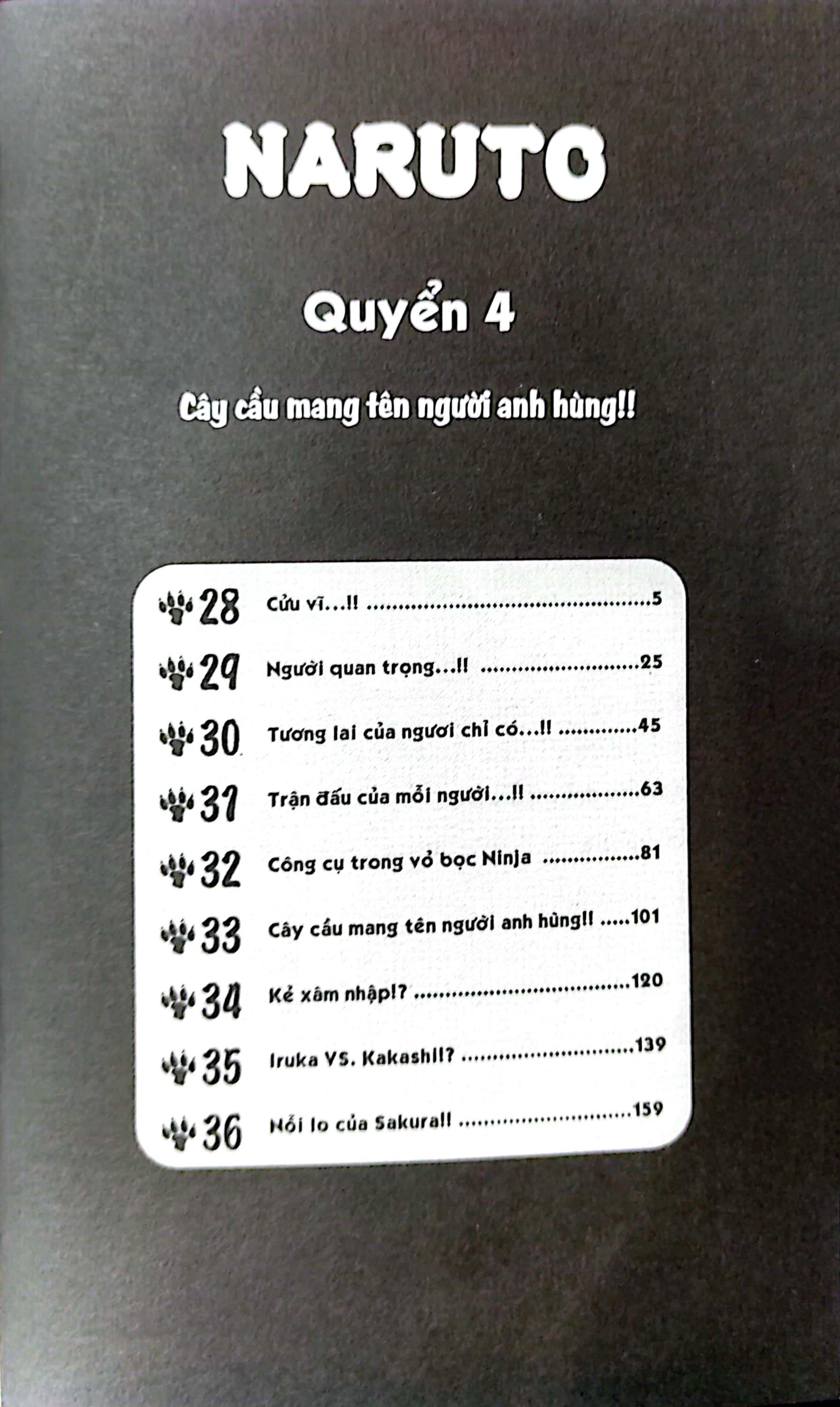 Sách - Naruto - Tập 4 - Cây Cầu Mang Tên Người Anh Hùng!! (Tái Bản 2025)