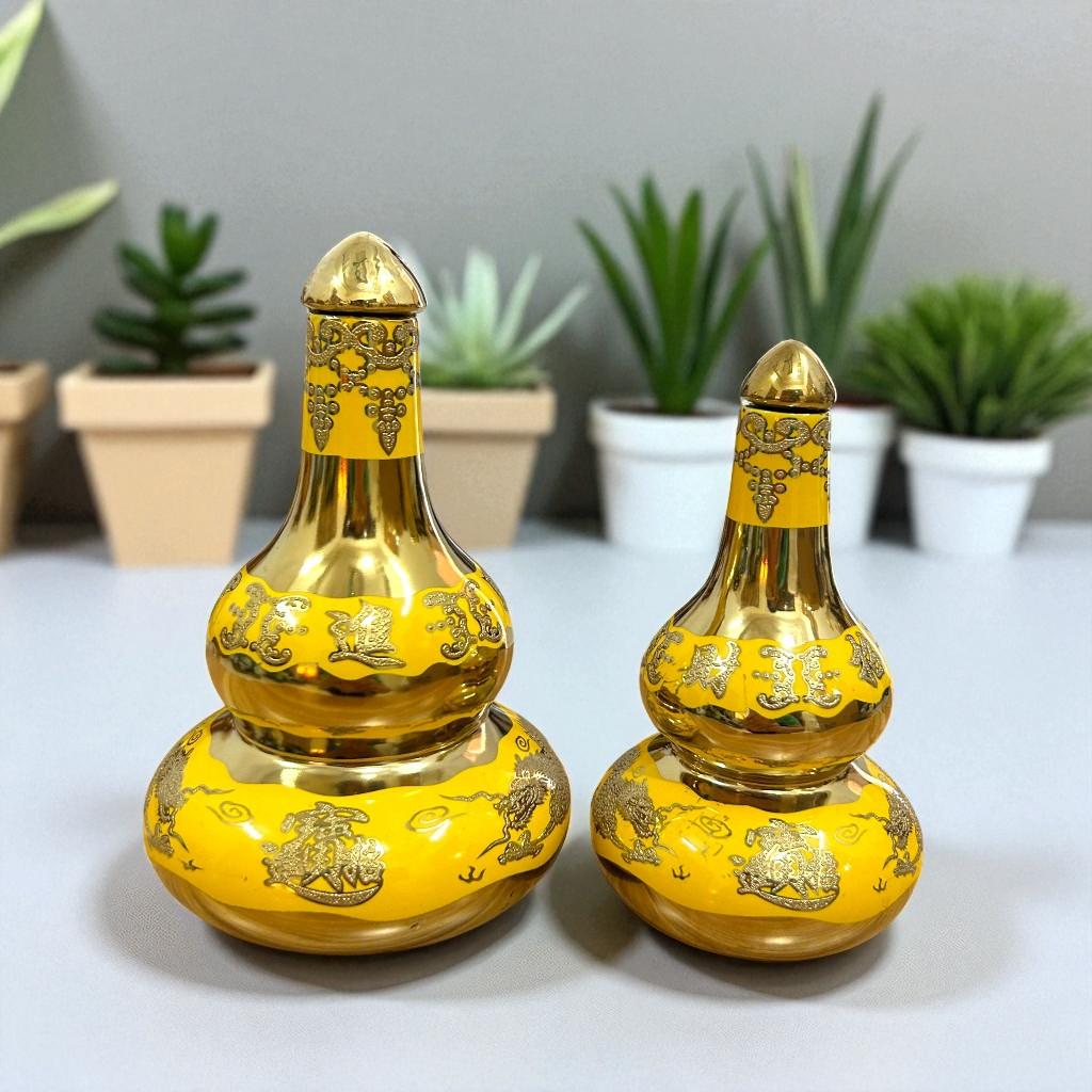 Bộ đồ sứ thờ thần tài RỒNG VIỆT, Đồ thờ gia tiên, thần tài gốm kim sa bát tràng cao cấp