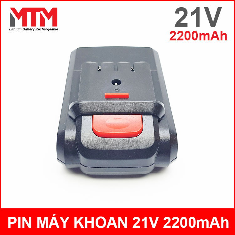 Pin máy khoan vít cầm tay 21V 2200mAh MTM chuẩn C chính hãng