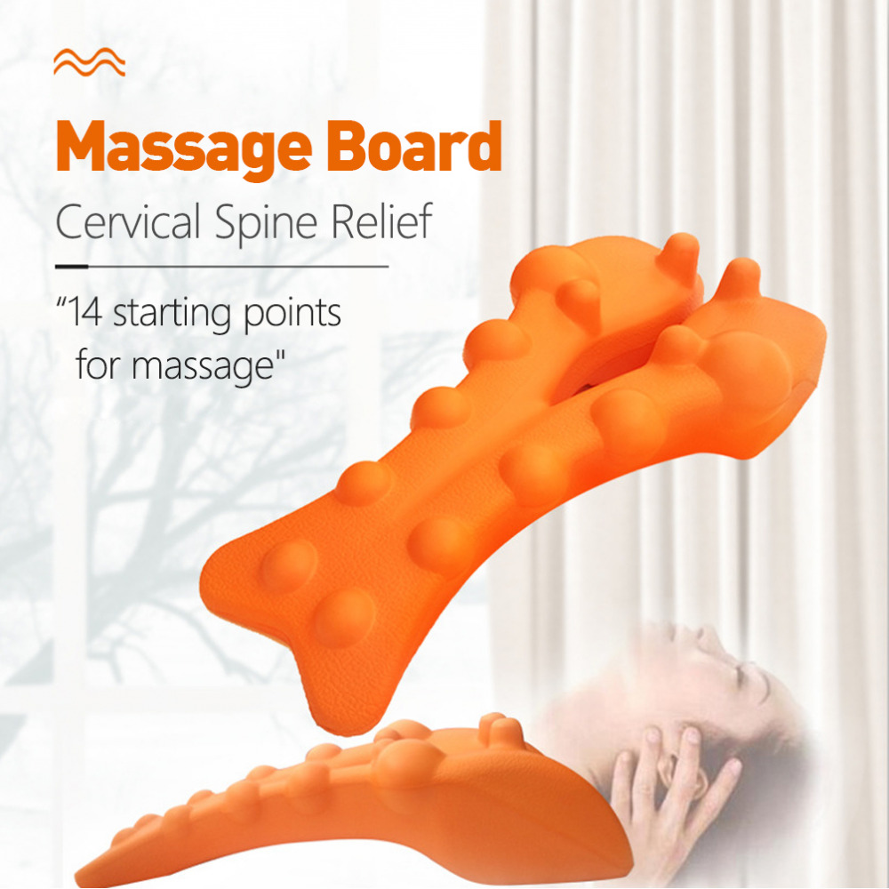 UbodyOasis Máy kéo giãn cột sống thắt lưng Thư giãn cột sống lưng Bảng massage 3D Chỉnh cột sống cổ Kéo giãn cột sống Thẳng cột sống
