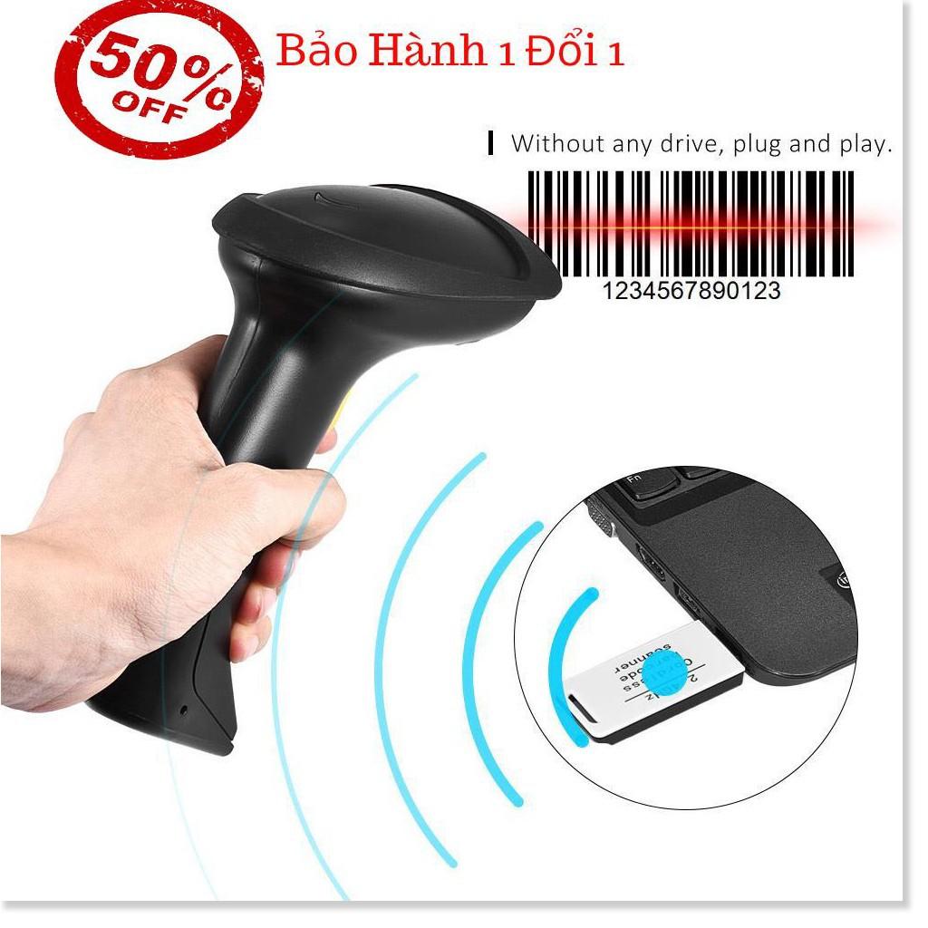 Máy Quét Mã Vạch 1D . Wireless 2.4G Chất Lượng Cao  -quét nhanh, chính xác