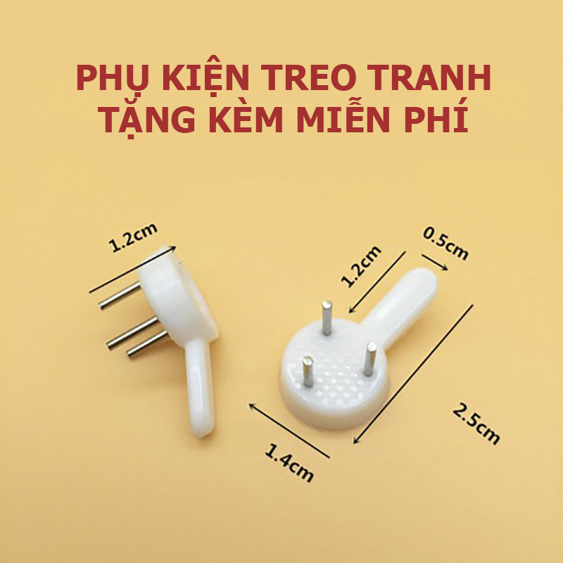 Tranh trang trí Cửu ngư quần hội DC131