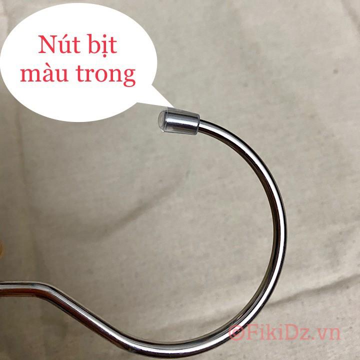 Móc treo quần áo inox tiết kiệm 90% độ dài thanh treo