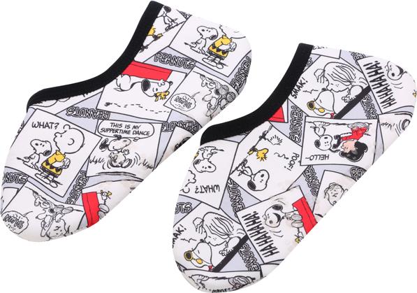 Vớ Snoopy Chống Trợt Trong Nhà Màu Đen