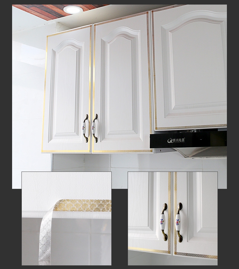 Decal hoa văn sang trọng trang trí nội thất