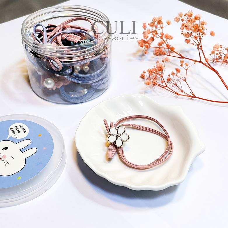 SET cột tóc 16 chi tiết xinh xắn phong cách Hàn Quốc cho nữ