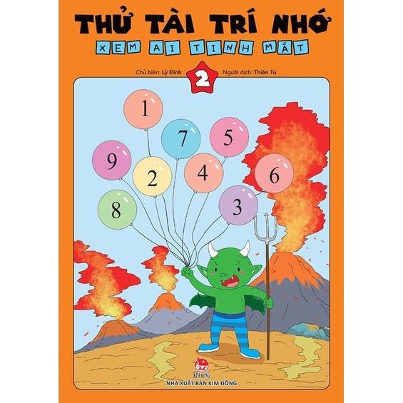 Sách - Combo Thử Tài Trí Nhớ - Xem Ai Tinh Mắt ( Lẻ Tập ) - Kim Đồng Sach24h