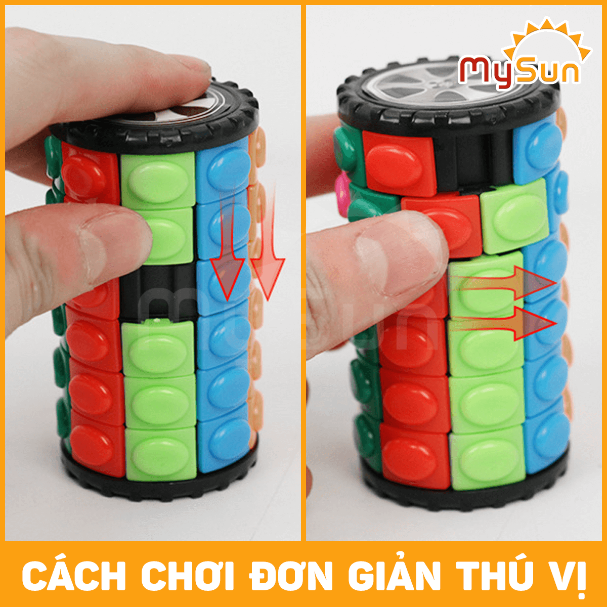 Khối Rubik biến thể Rubic đồ chơi trí tuệ thông minh sáng tạo cho giá rẻ cho bé MySun