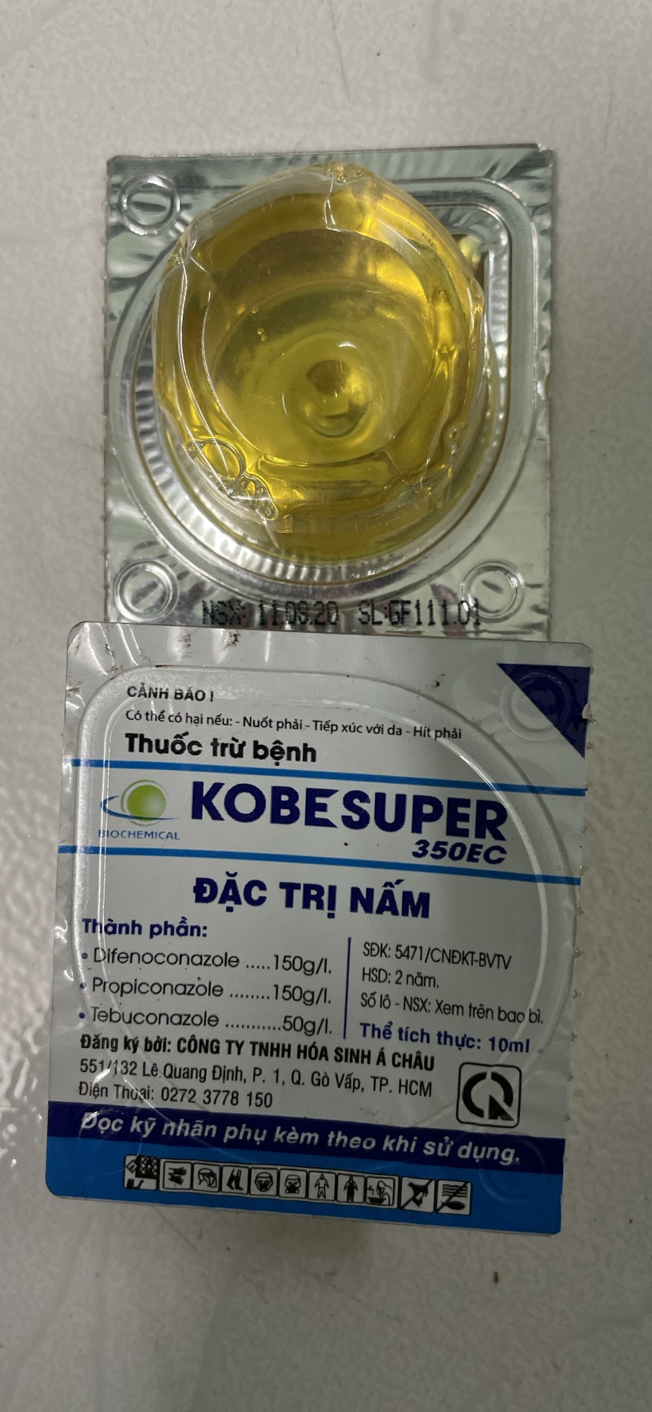 Chuyên trừ thán thư trên cây trồng Kobe super 10ml