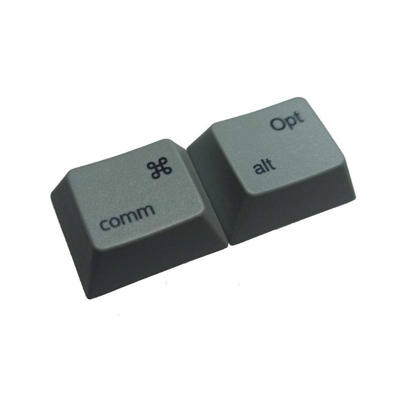 HSV 2Pcs PBT keycaps Commond And Option Keys Cherry MX Key Caps For MX Switches Mechanical Gaming Keyboard