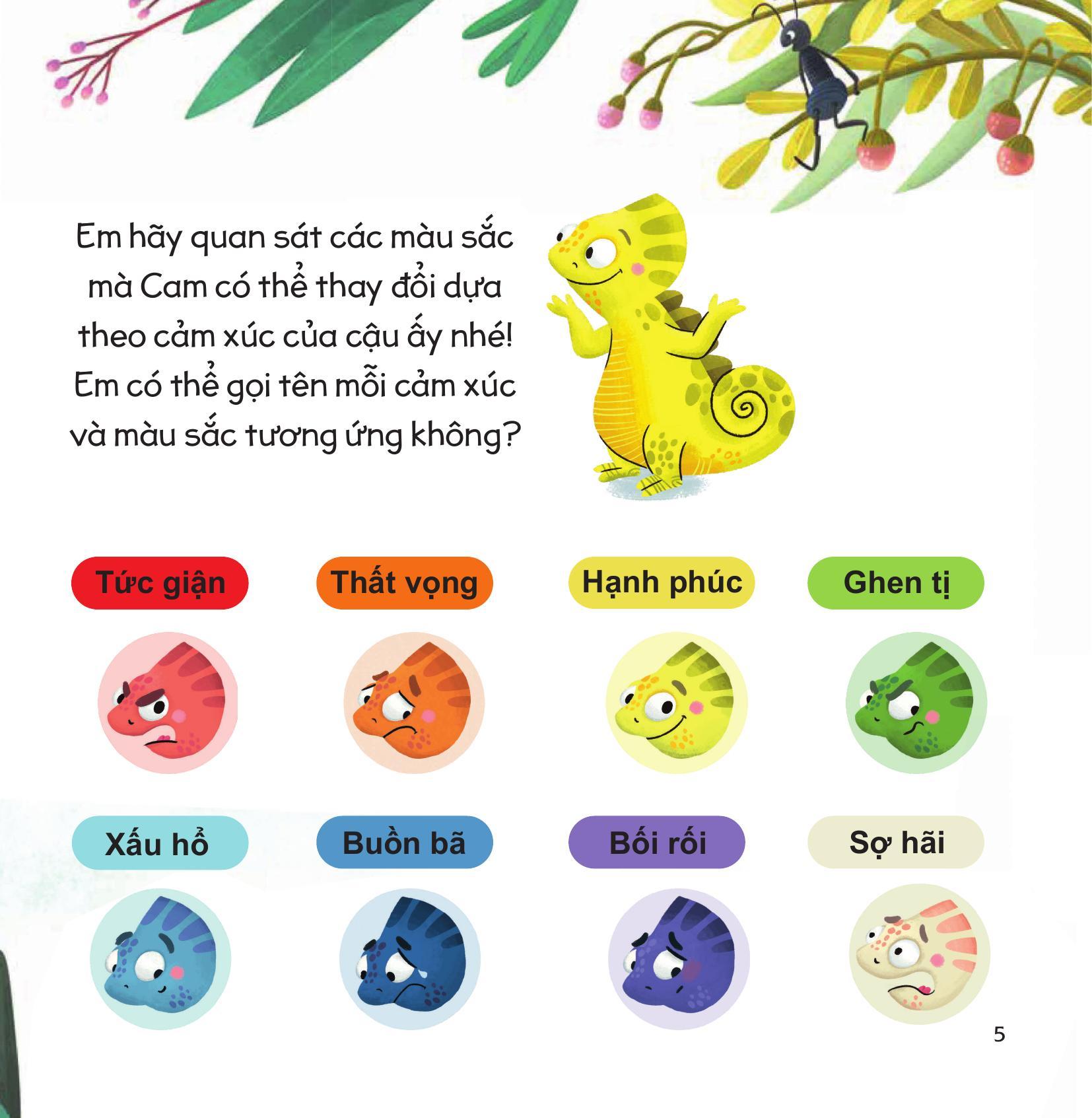 Sách - Cầu Vồng Cảm Xúc - Giúp Bé Dễ Dàng Thấu Hiểu Các Cảm Xúc Thông Qua Màu Sắc - Học Cách Kết Bạn