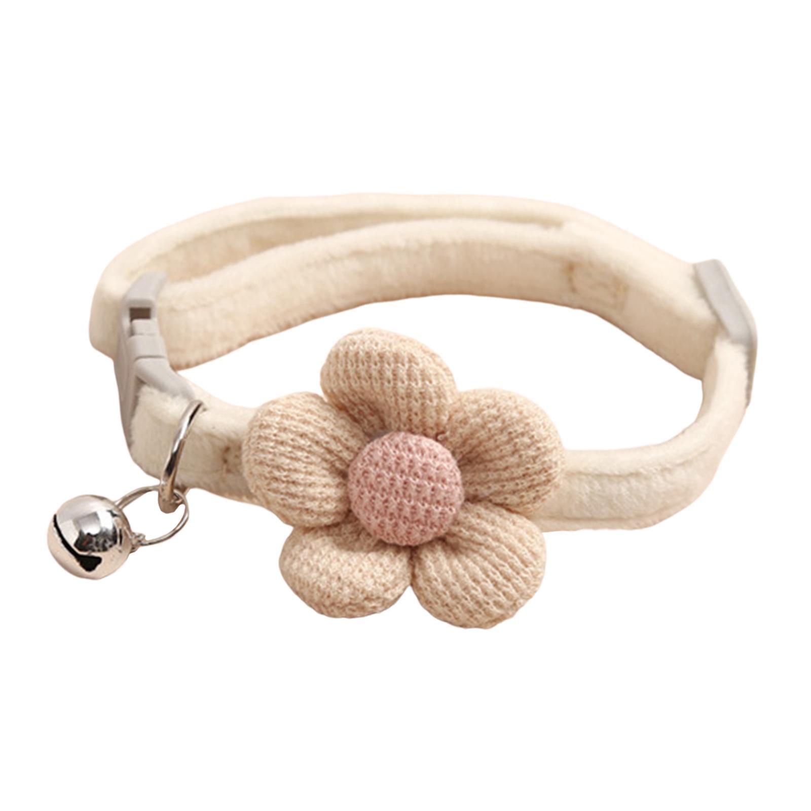 Cat Collar Necklace with Bell Collars for Kitty Rabbit Small Medium Dogs