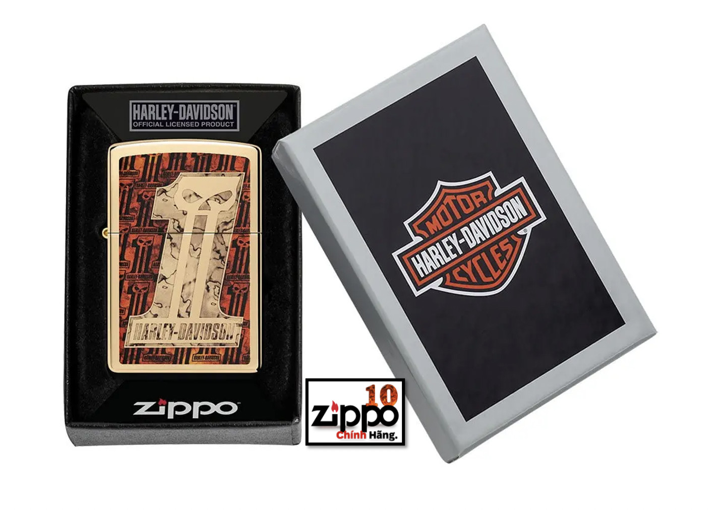 Bật lửa Zippo 48361 Harley-Davidson - Chính hãng 100%