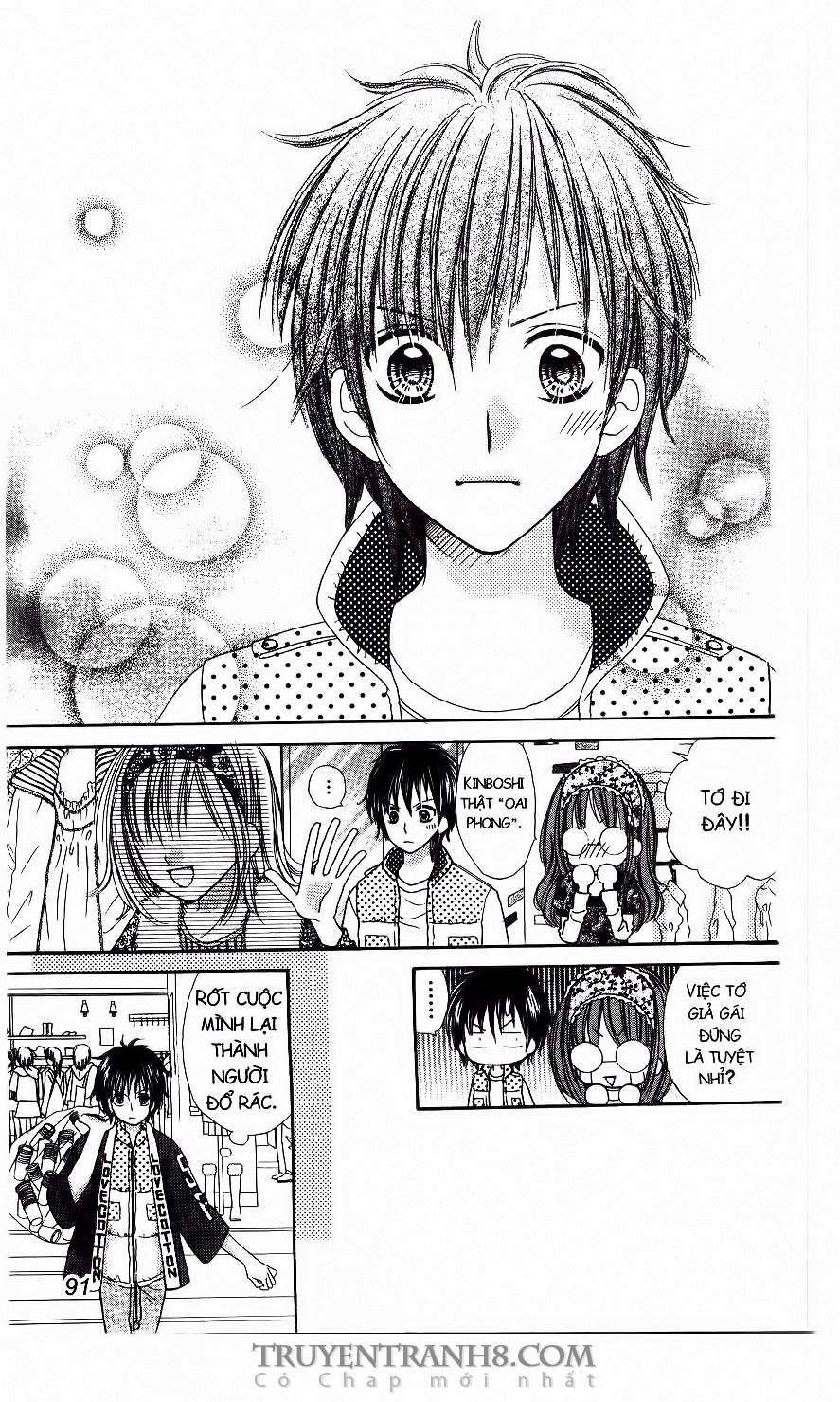 tiệm thời trang, love cotton chapter 16 4