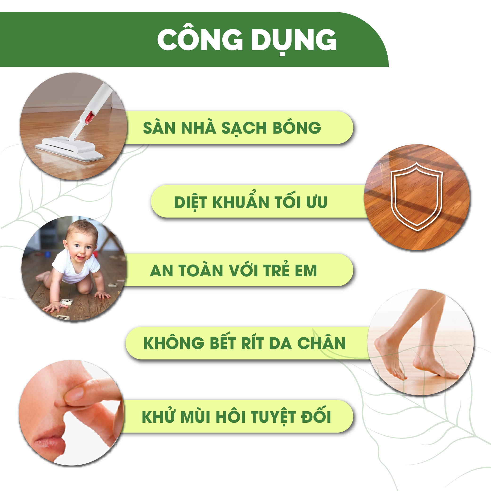 Nước Lau sàn hữu cơ trẻ em 24Care - Hương thảo mộc thiên nhiên Sả chanh/ Bạc hà/ Cam ngọt - Đuổi muỗi và côn trùng - Thơm nhẹ diệt khuẩn loại bỏ vết bẩn cứng đầu