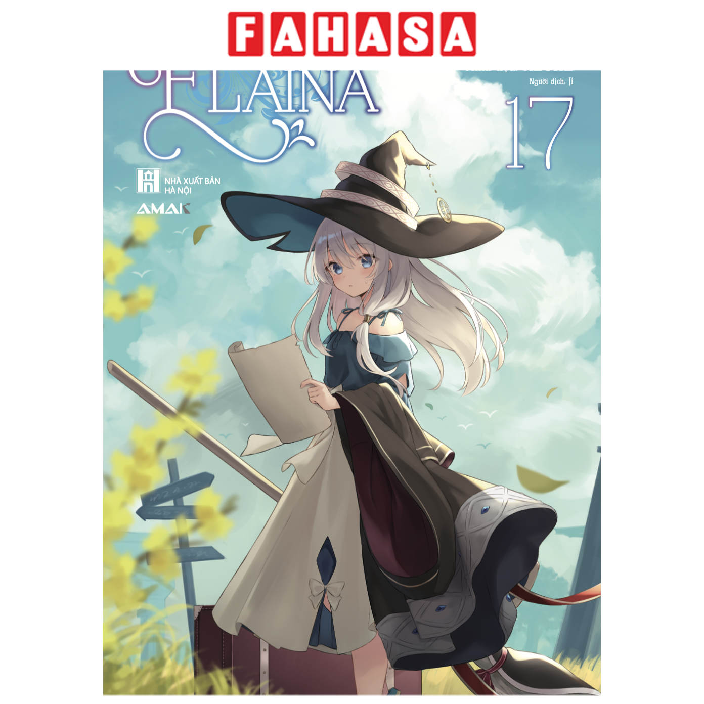 Sách - [Light Novel]Hành Trình Của Elaina - Tập 17 - Tặng Kèm Bookmark PVC Card + Set 4 Card Bo Góc